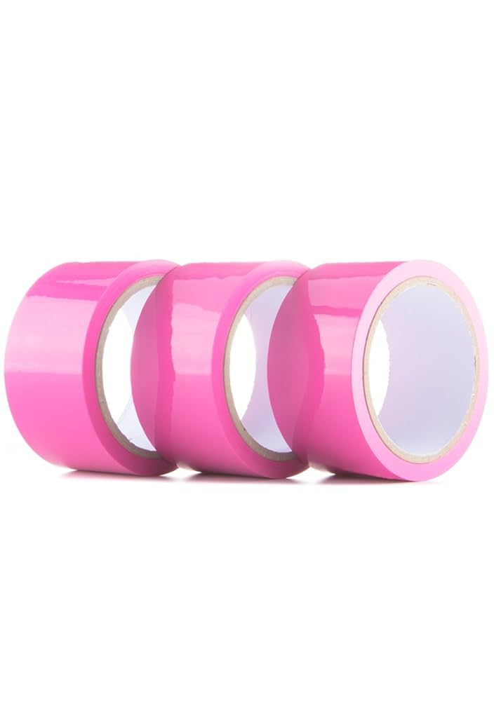 OUCH | ! – Bondage Tape – Rosa – 20 m x 5 cm (3 ruller)