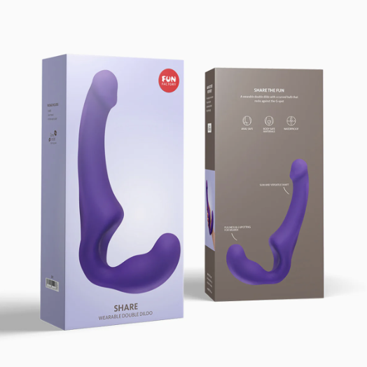 FUN FACTORY | Share Trådløs Strap-On 18 cm for Par