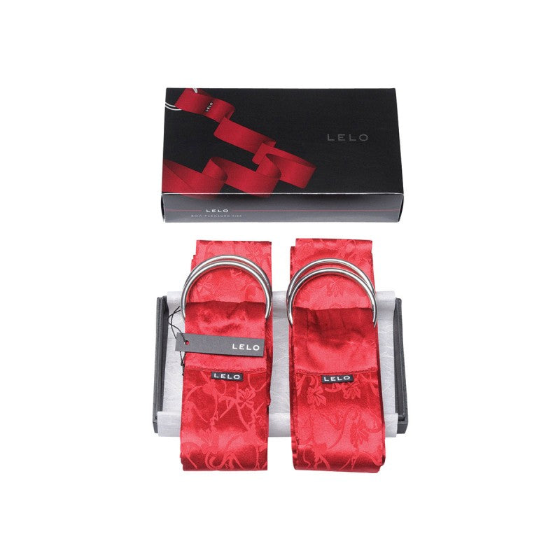 LELO | Silk Bondage Ties rød