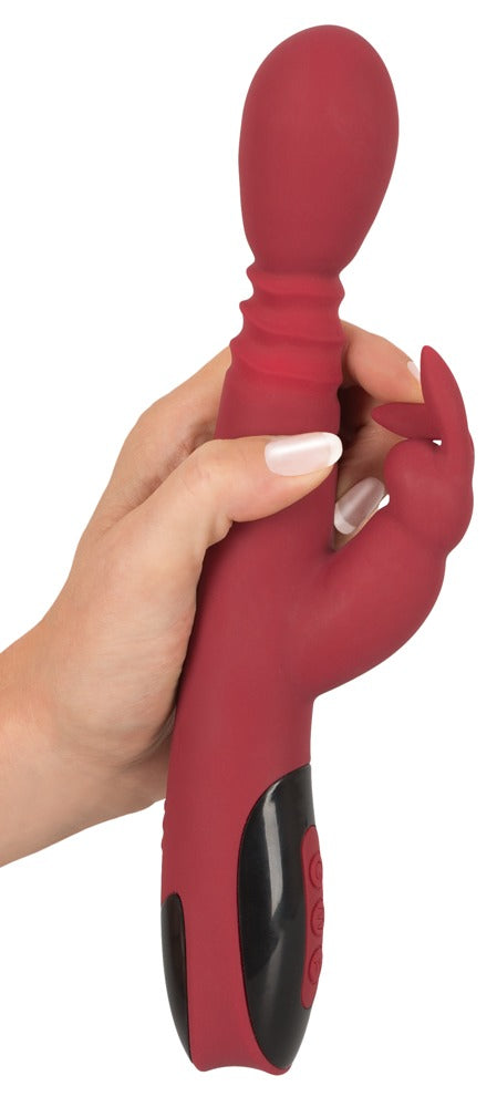 YOU2TOYS | Thrusting Rabbit Vibrator m. Varmning
