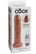 KING COCK | Realistisk Dildo 21 cm Uncut