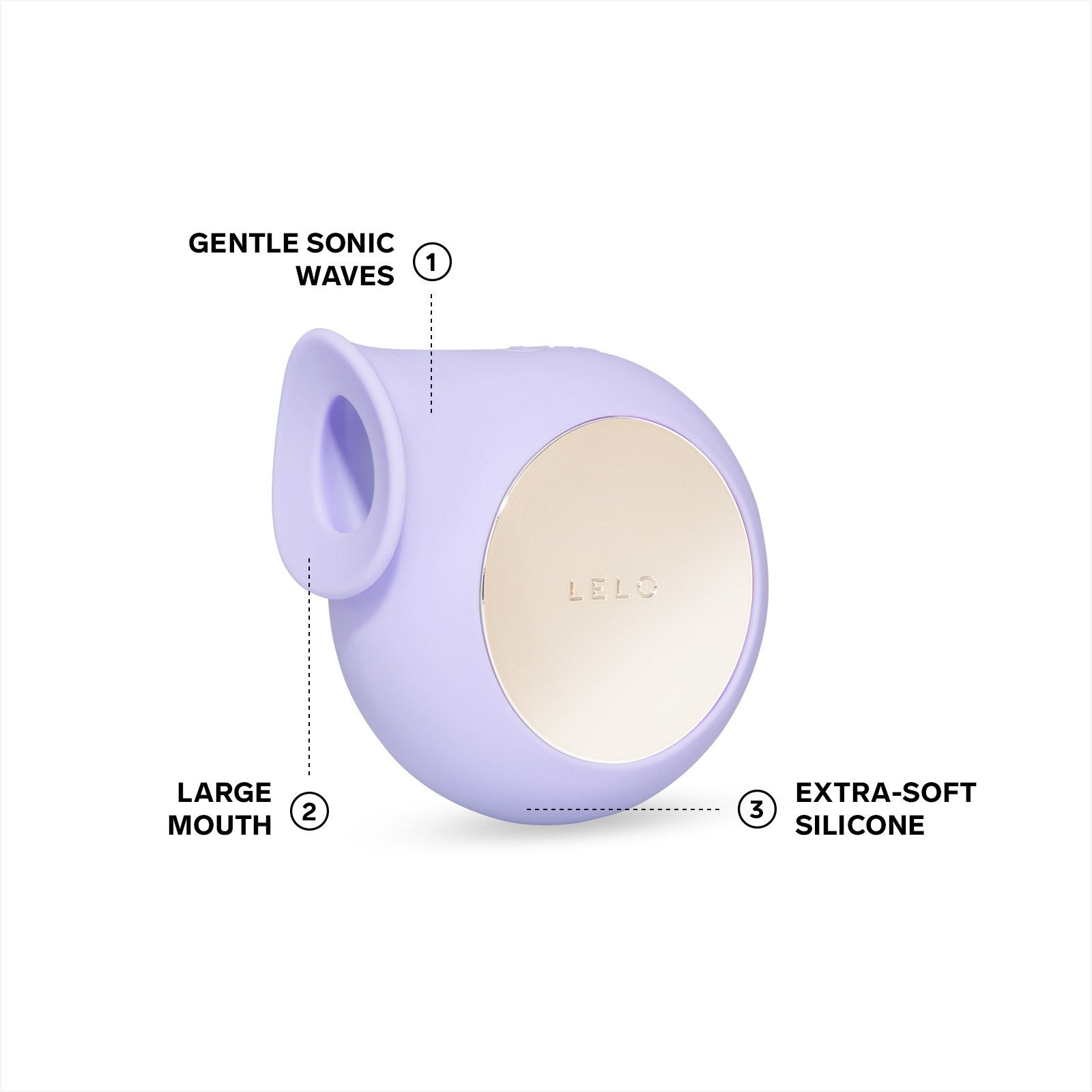 LELO | Sila klitorisstimulator lilla