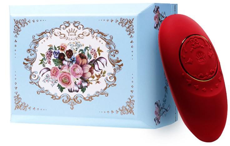 ZALO | Jeanne Personal Massager kraftfull massasjevibrator i rød
