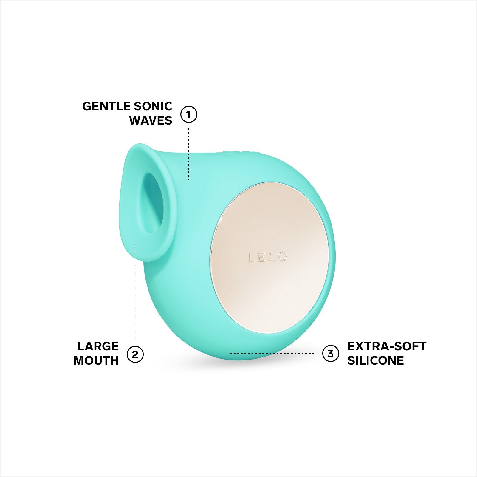 LELO | Sila klitorisstimulator aqua