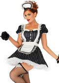 FEELME | Leg Avenue Frisky French Maid Kostyme,