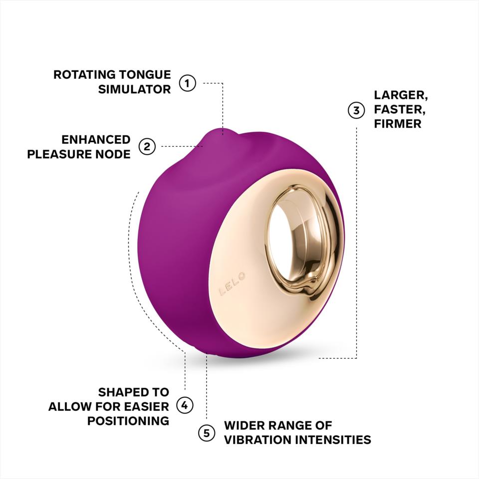 LELO | Ora 3 oralsexsimulator deep rose