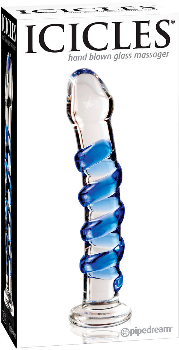 ICICLES | No. 5 Stav, elegant håndblåst glasstav for intens nytelse