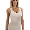 OAKEYSI | Wide strap shaping vest beige | shapewear bodyshaper