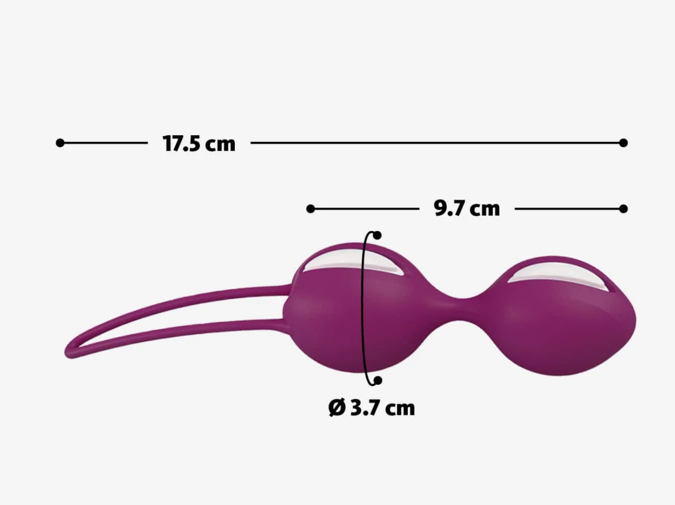 FUN FACTORY | Smartballs Duo Knipeballer