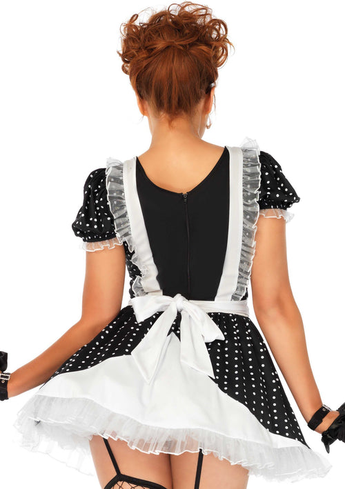 FEELME | Leg Avenue Frisky French Maid Kostyme,