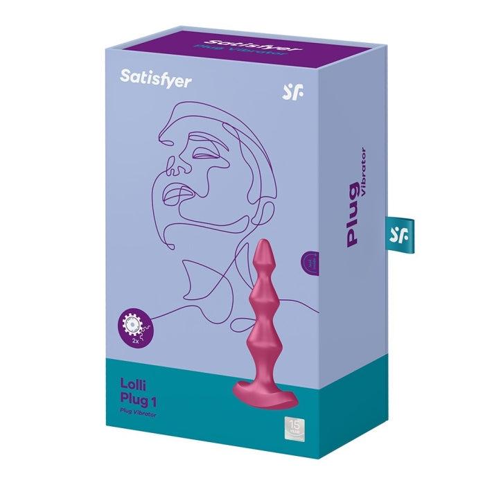 SATISFYER | Lolli Plug 1 Analvibrator Berry