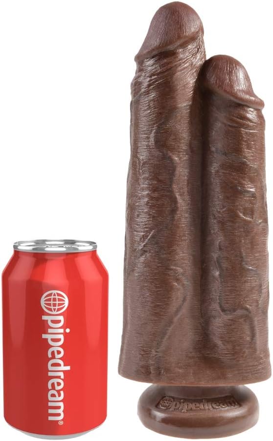 KING COCK | Dobbeldildo Two Cocks One Hole 23 cm