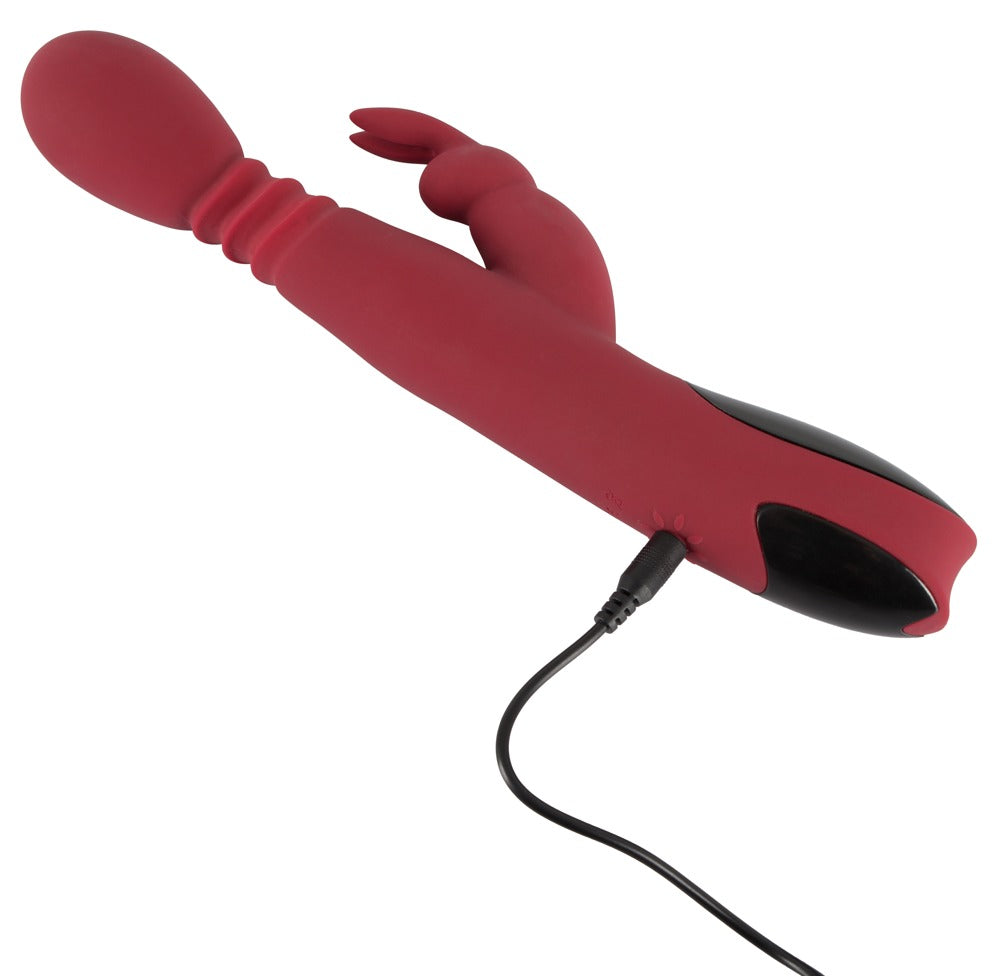 YOU2TOYS | Thrusting Rabbit Vibrator m. Varmning