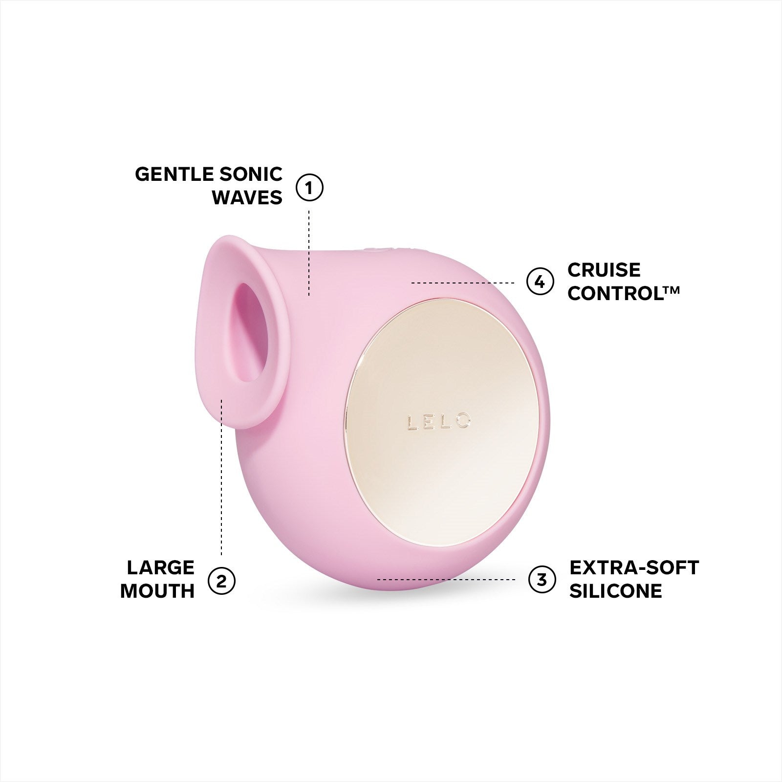 LELO | Sila klitorisstimulator rosa
