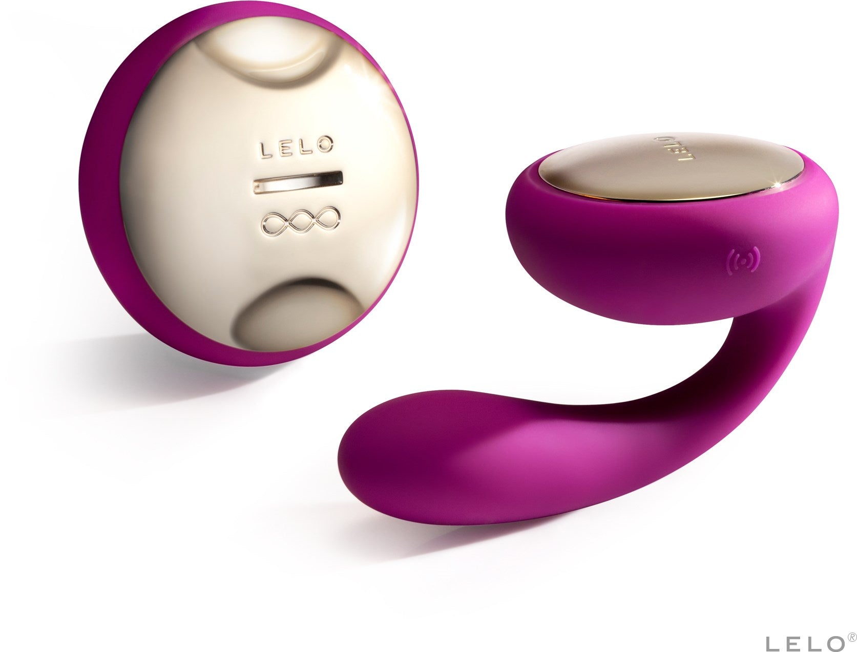 LELO | Ida fjernstyrt parvibrator med rotasjon og vibrasjon