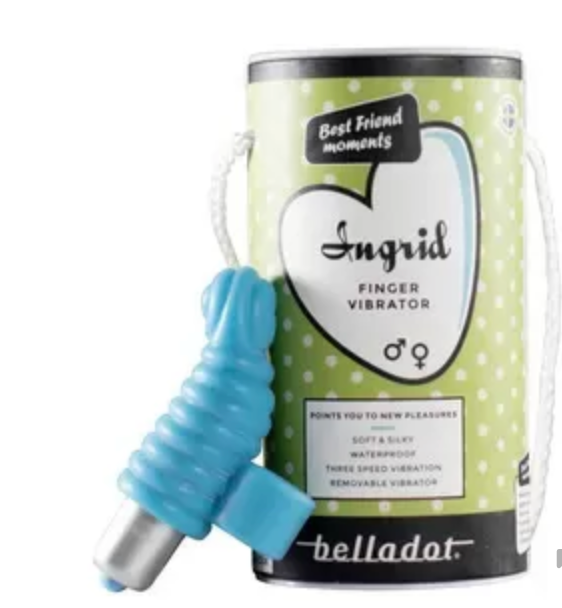 BELLATOT | Belladot Ingrid Fingervibrator – Myk, fleksibel og presis…