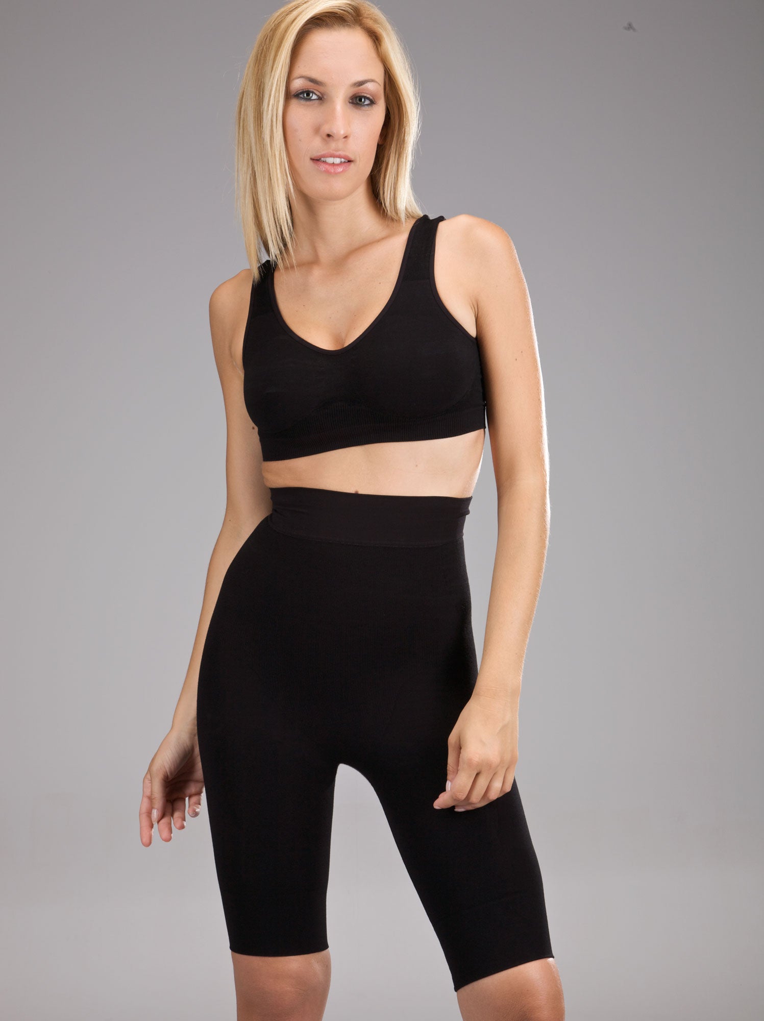 OAKEYSI | Long Leg Slimming Pants – Svart