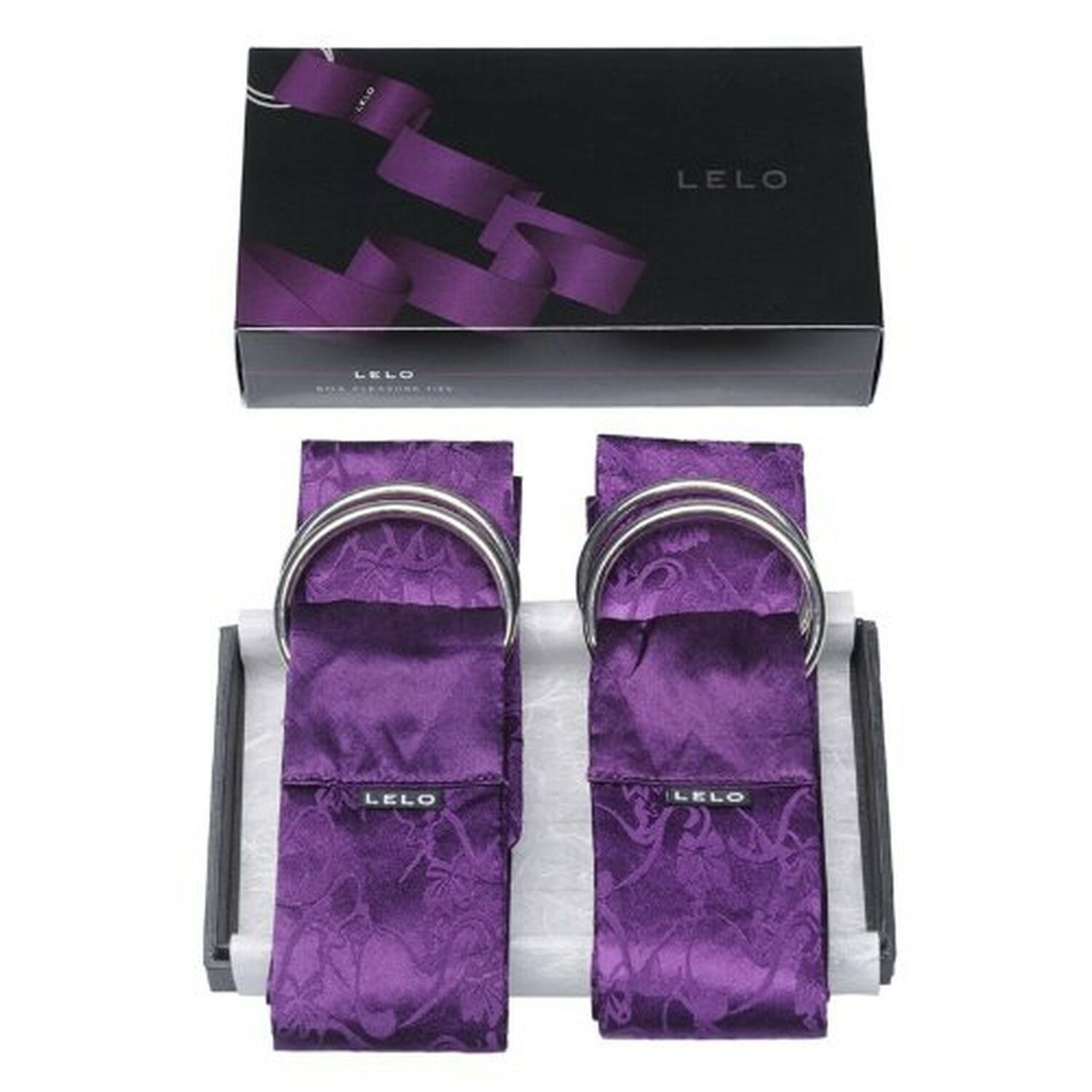LELO | Silk Bondage Ties lilla