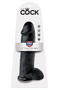 KING COCK | Realistisk Dildo med baller 30 cm