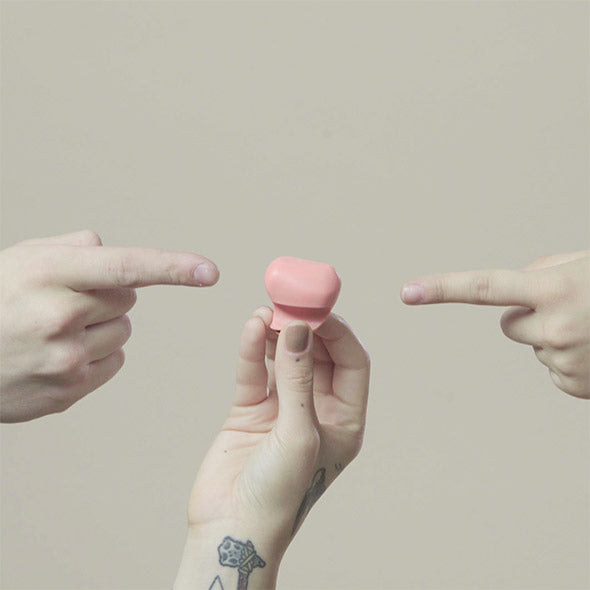 DAME | FIN Fingervibrator Korall/Jade